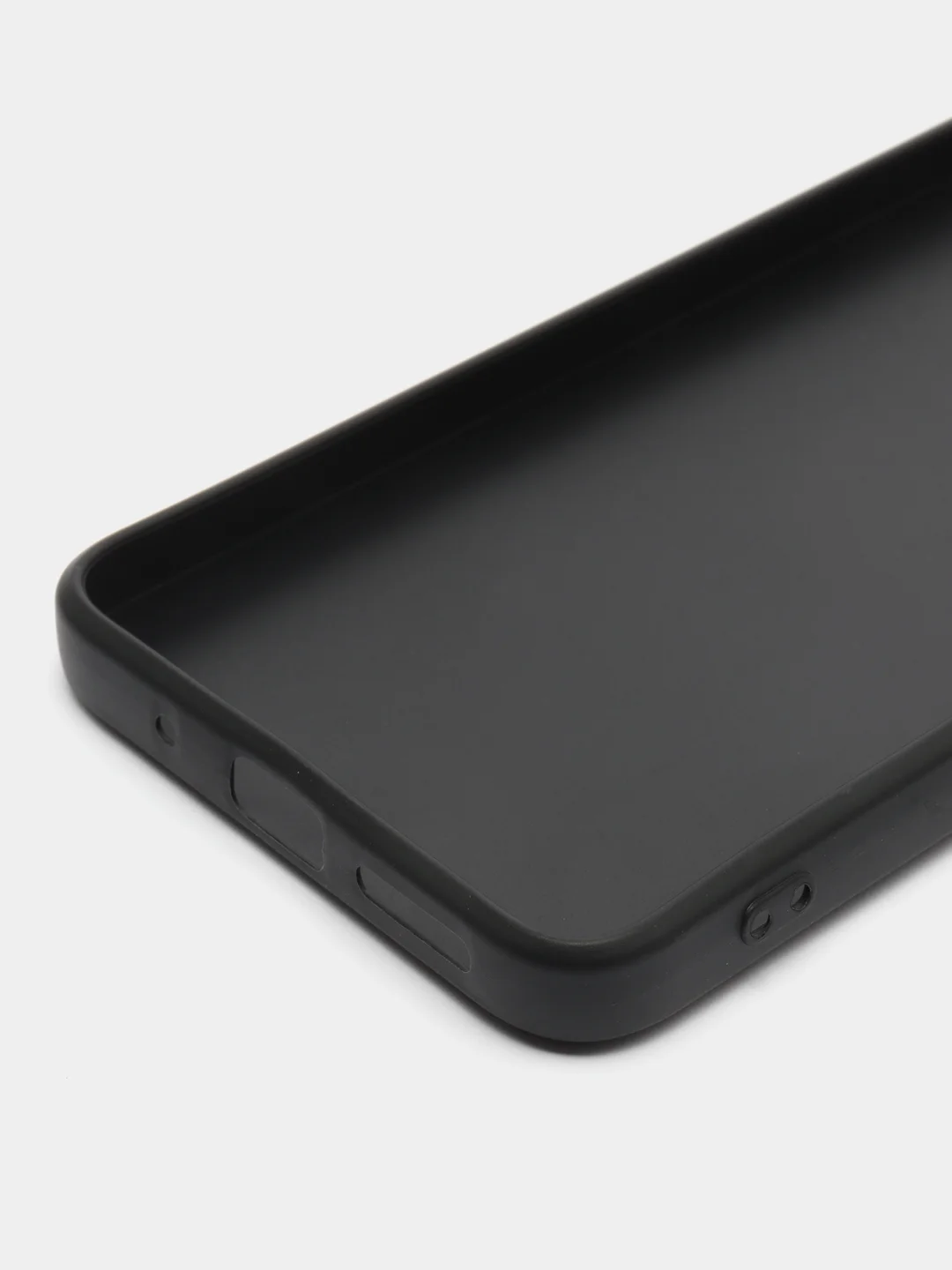 Угольный чехол для Xiaomi Redmi 12 / Сяоми Редми 12, силиконовый, матовый