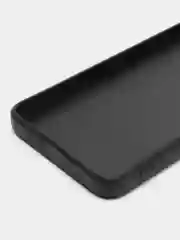 Угольный чехол для Xiaomi Redmi 12 / Сяоми Редми 12, силиконовый, матовый