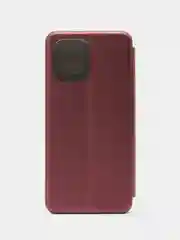 Пурпурный чехол-книжка для Xiaomi Redmi 12, Сяоми Редми 12