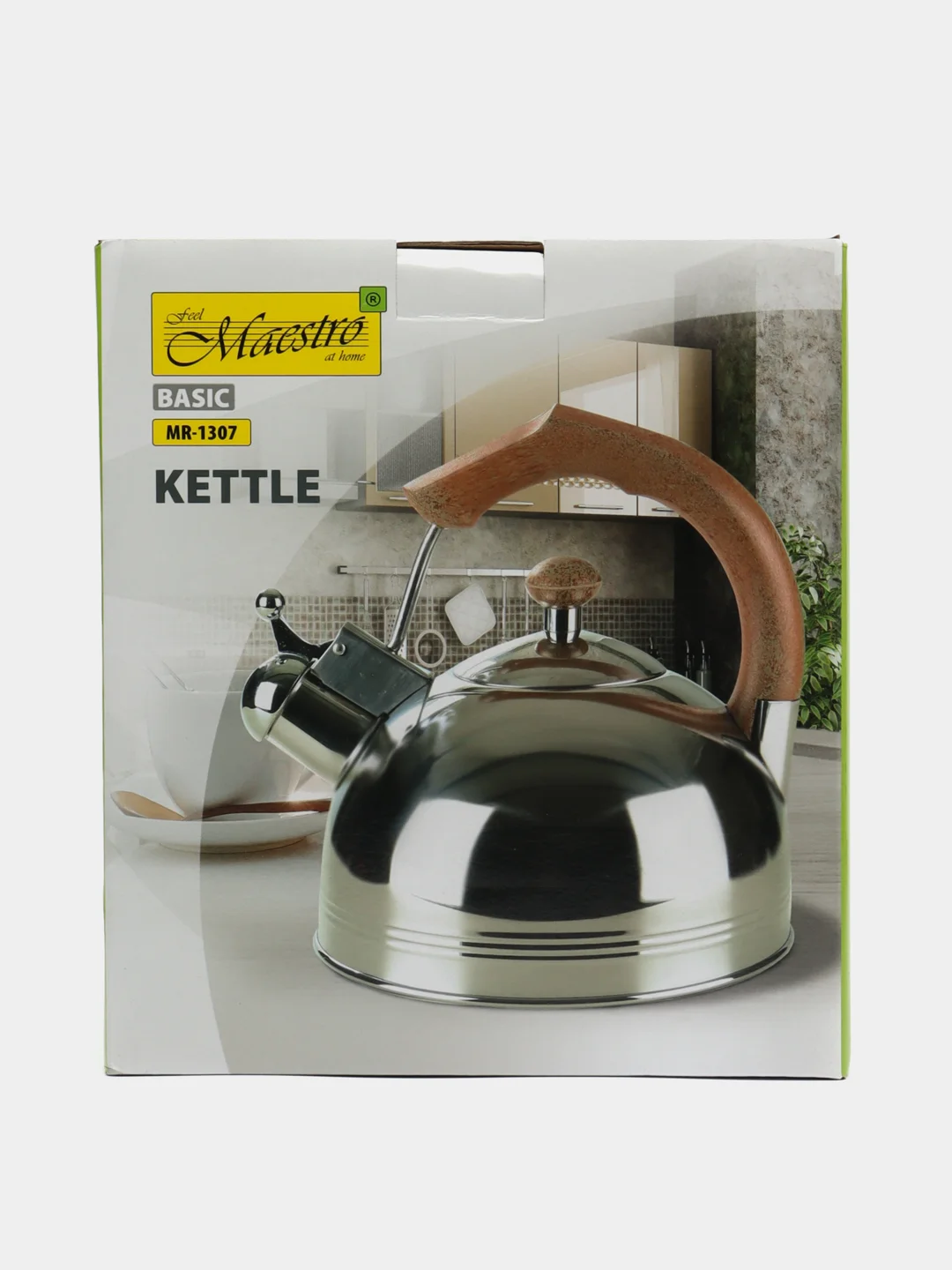 Чайник Maestro MR-1307-BROWN, коричневый, Basic, 3,0 л