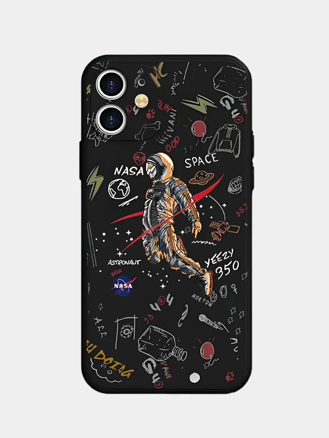 Манго чехол "NASA" для iPhone 7/8 Plus/X/XS/XR Max/11 Pro Max/12/13 Pro max/mini