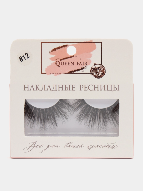 Ресницы накладные, цвет чёрный №12