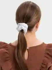 Белый резинки для волос