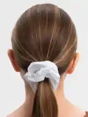 Белый резинки для волос