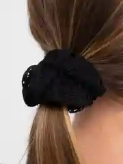 Черный резинки для волос