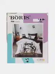 Светло-коричневый boris kids Детское постельное белье 1,5 сп, 50 х 70, хлопок 100%