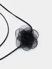 Чокер на Новый год с цветком