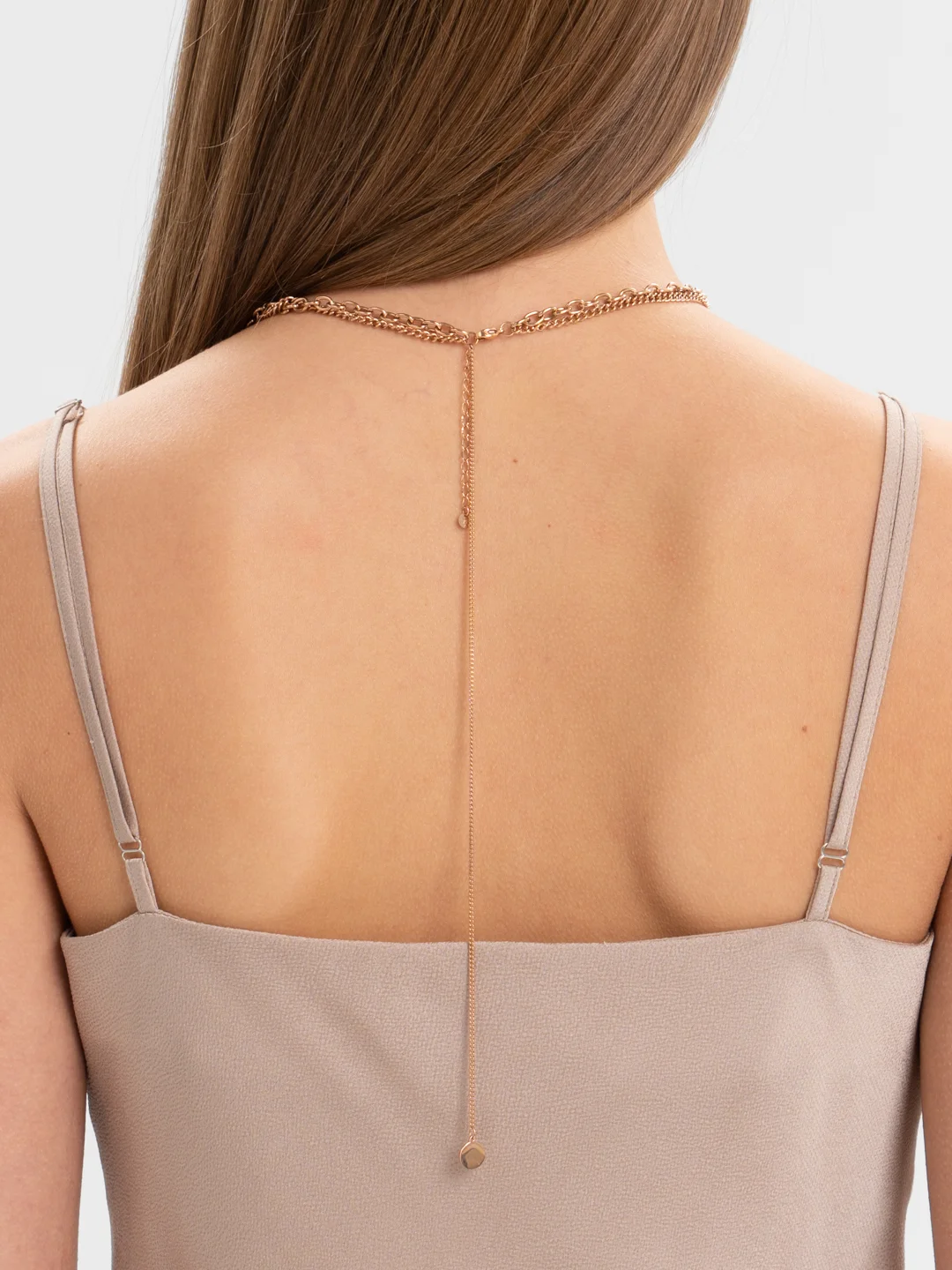 Тройная цепочка с подвесками Xuping Jewelry, многослойная цепь из медицинского сплава