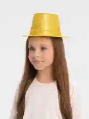 Золотой шляпа блестящая пластик 200197063