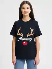 Футболка женская KAFTAN "Хmas mom" р. 44-46