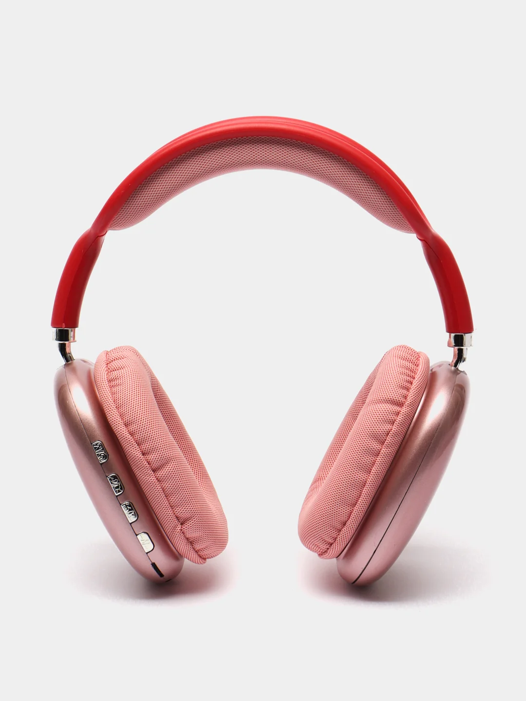 Розовый беспроводные Bluetooth наушники P9 Plus max, полноразмерные, с микрофоном