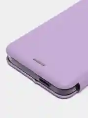 Сиреневый чехол-книжка для Xiaomi Redmi A1 Plus / A1+ A2+ Poco C51 Сяоми Редми A1 Плюс / А1+