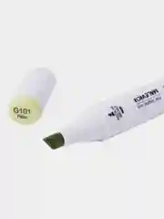 Маркер спиртовой Малевичъ GrafArt Brush, Оттенки зеленого, 1 шт