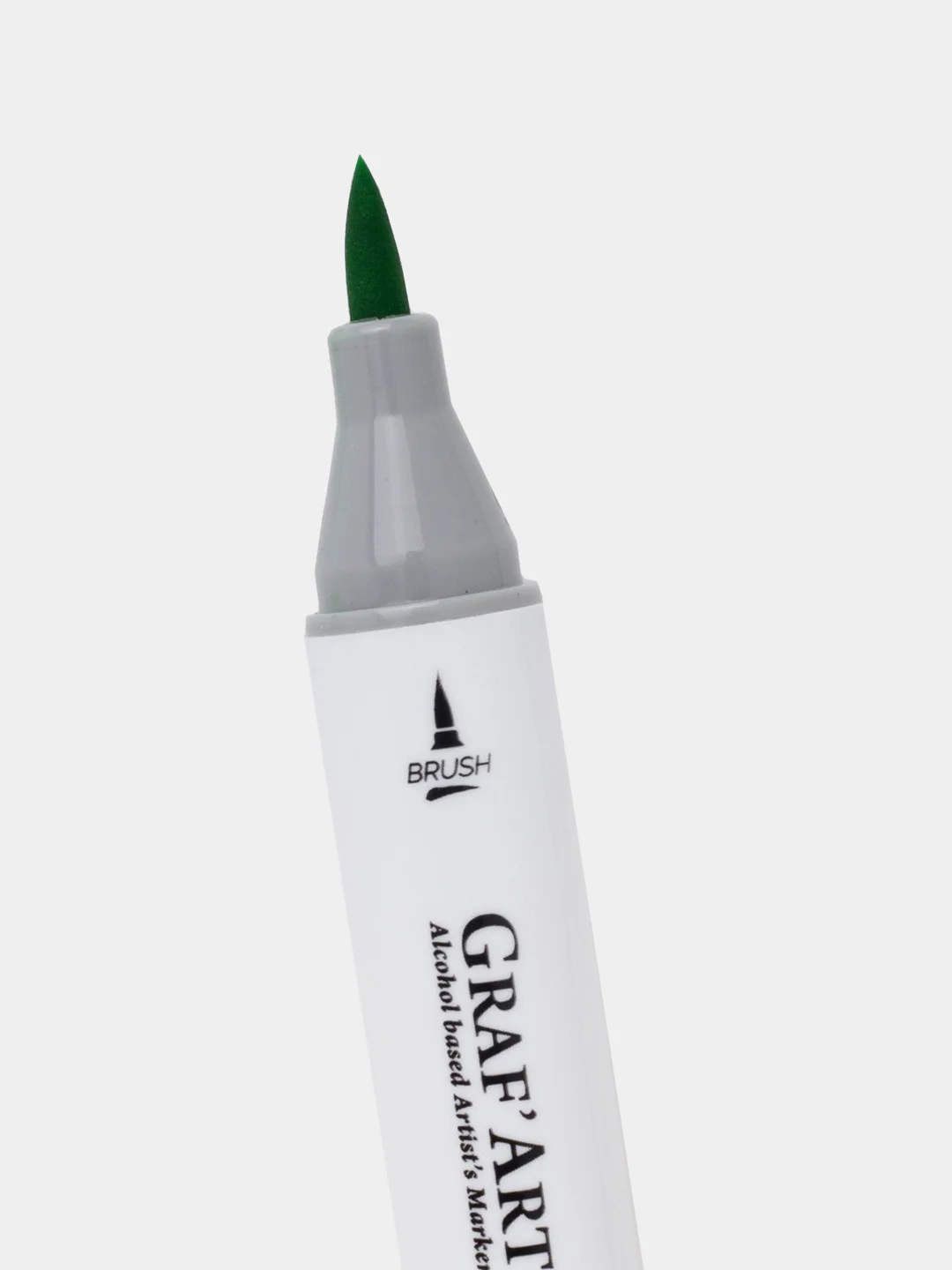 Маркер спиртовой Малевичъ GrafArt Brush, Оттенки зеленого, 1 шт