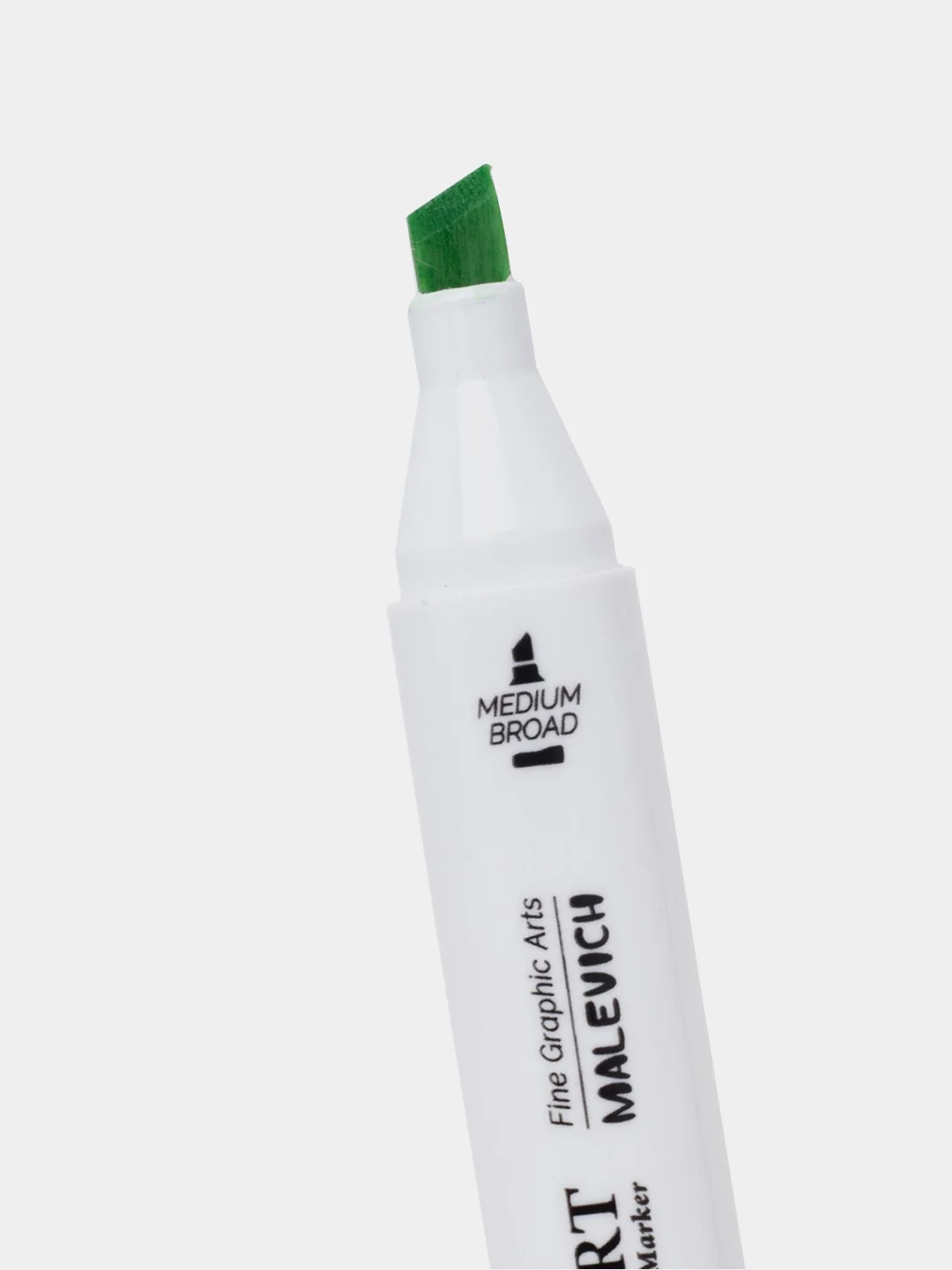 Маркер спиртовой Малевичъ GrafArt Brush, Оттенки зеленого, 1 шт