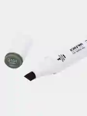 Маркер спиртовой Малевичъ GrafArt Brush, Оттенки зеленого, 1 шт