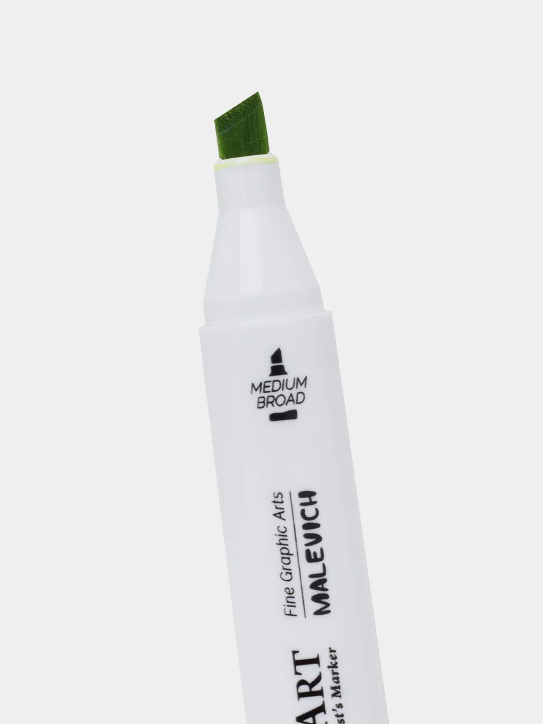 Маркер спиртовой Малевичъ GrafArt Brush, Оттенки зеленого, 1 шт