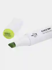 Маркер спиртовой Малевичъ GrafArt Brush, Оттенки зеленого, 1 шт