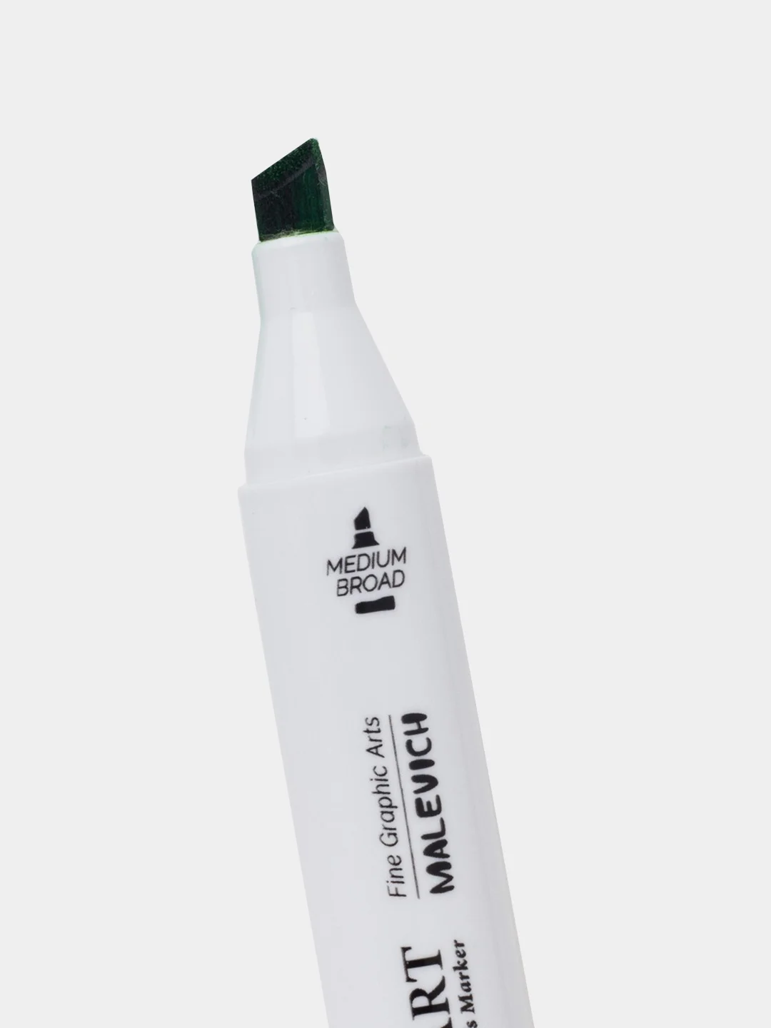 Маркер спиртовой Малевичъ GrafArt Brush, Оттенки зеленого, 1 шт