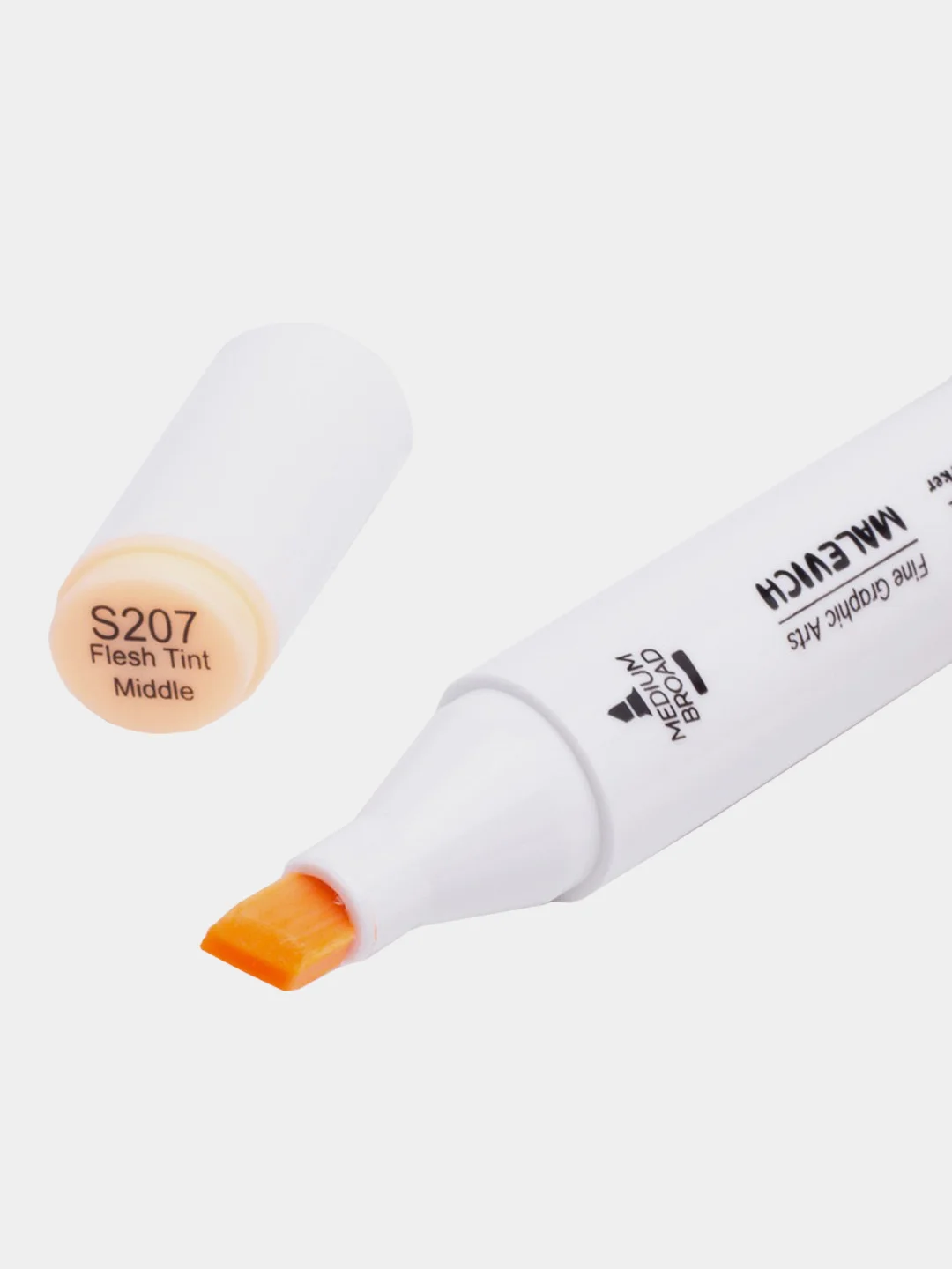 Маркер спиртовой Малевичъ GrafArt Brush, Оттенки телесного, 1 шт