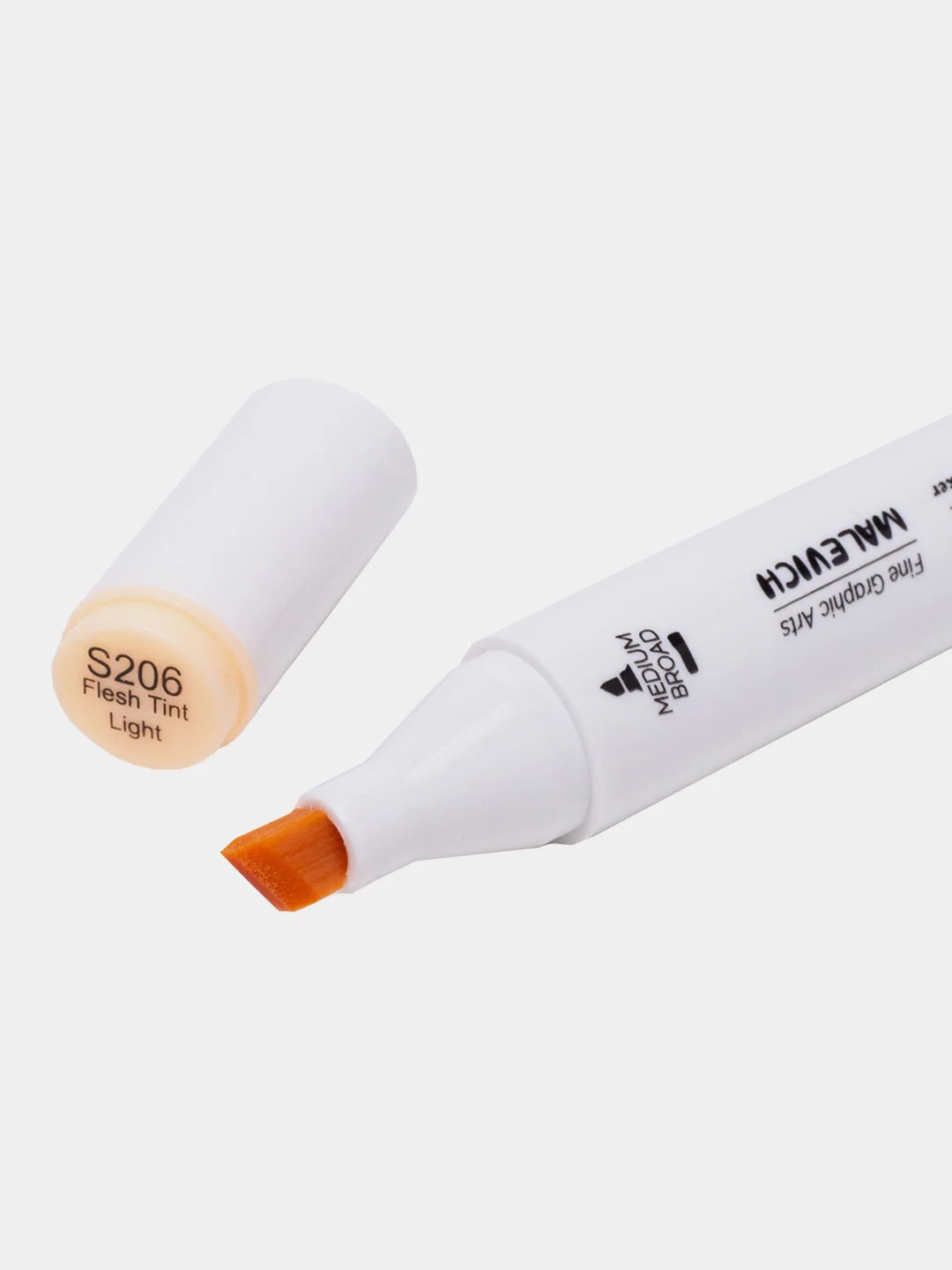 Маркер спиртовой Малевичъ GrafArt Brush, Оттенки телесного, 1 шт