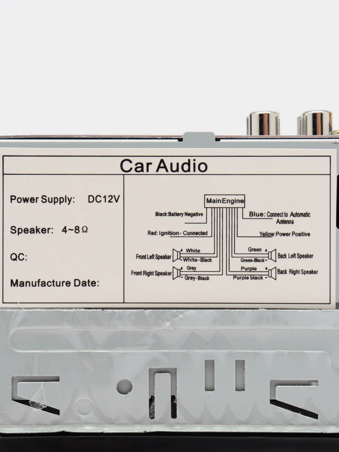 Автомагнитола Pioneer.ok с Bluetooth, AUX и USB, пульт MVH-213