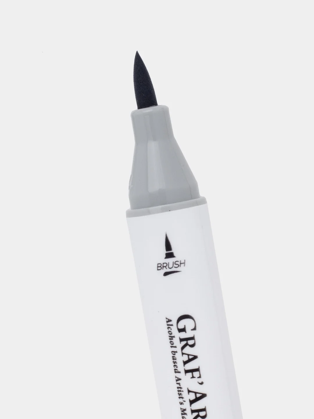 Маркер спиртовой Малевичъ GrafArt Brush, Оттенки серого, 1 шт