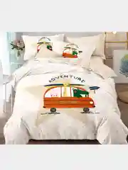 Карамельный boris kids Детское постельное белье 1,5 сп, 50 х 70, хлопок 100%