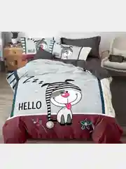 Коричневый boris kids Детское постельное белье 1,5 сп, 50 х 70, хлопок 100%