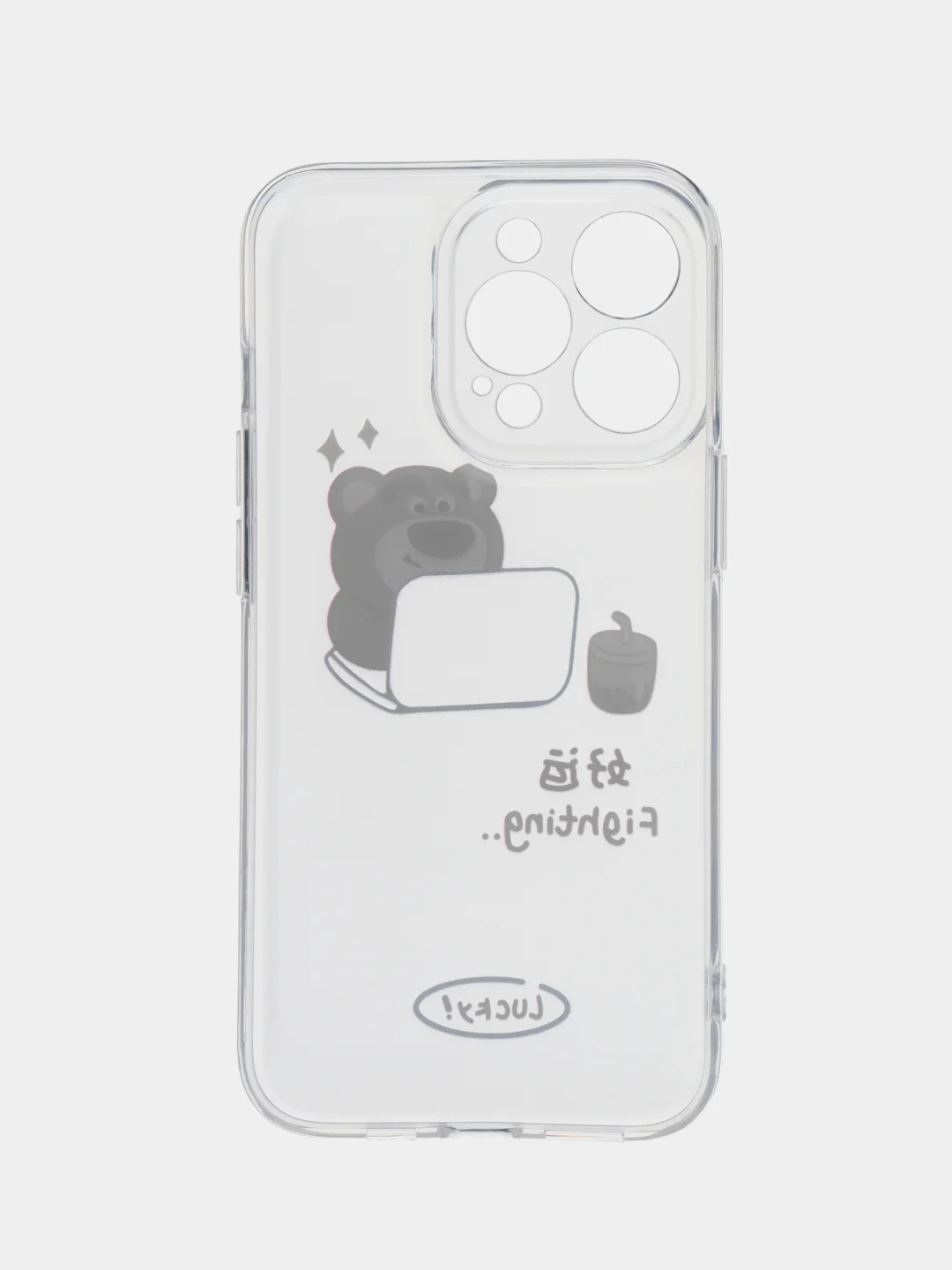 Белый чехол на iPhone 11 12 13 / 14 Pro Max / 7 8 Plus / XR / XS / X айфон про макс, прозрачный