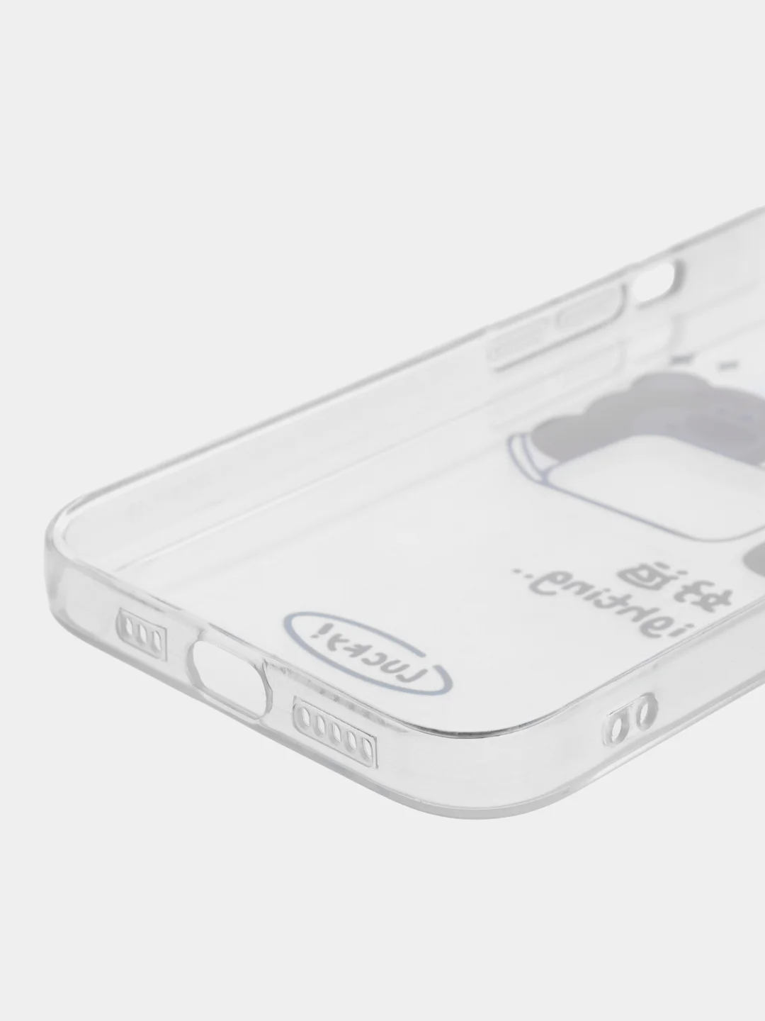Белый чехол на iPhone 11 12 13 / 14 Pro Max / 7 8 Plus / XR / XS / X айфон про макс, прозрачный