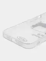 Белый чехол на iPhone 11 12 13 / 14 Pro Max / 7 8 Plus / XR / XS / X айфон про макс, прозрачный