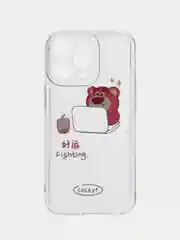Белый чехол на iPhone 11 12 13 / 14 Pro Max / 7 8 Plus / XR / XS / X айфон про макс, прозрачный