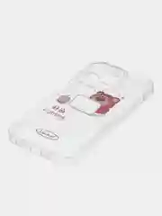 Белый чехол на iPhone 11 12 13 / 14 Pro Max / 7 8 Plus / XR / XS / X айфон про макс, прозрачный