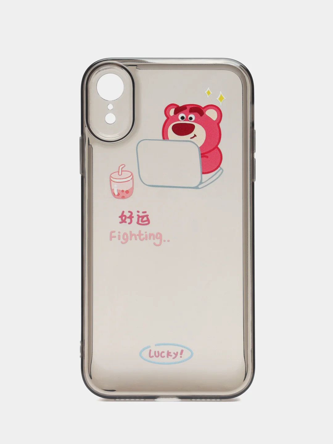 Черный чехол на iPhone 11 12 13 / 14 Pro Max / 7 8 Plus / XR / XS / X айфон про макс, прозрачный