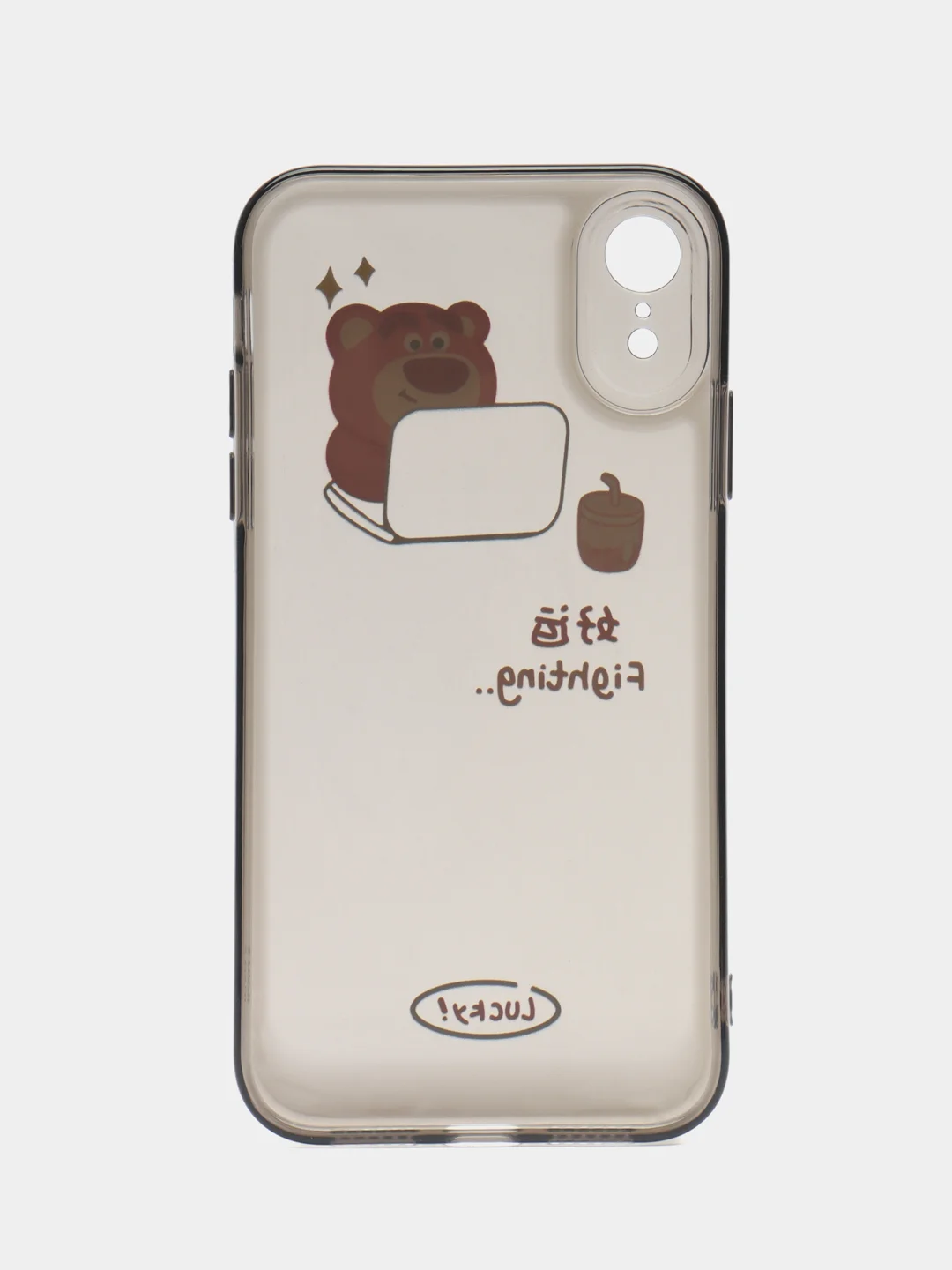 Черный чехол на iPhone 11 12 13 / 14 Pro Max / 7 8 Plus / XR / XS / X айфон про макс, прозрачный