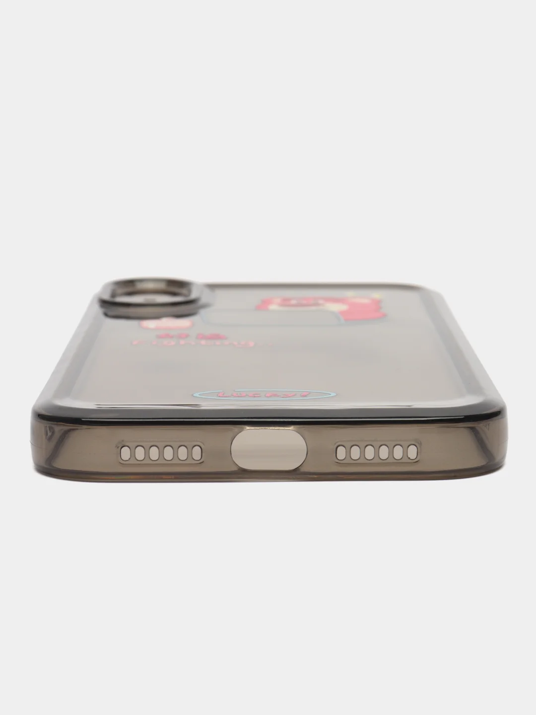 Черный чехол на iPhone 11 12 13 / 14 Pro Max / 7 8 Plus / XR / XS / X айфон про макс, прозрачный