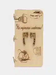 Голубой подарочная шкатулка , купюрница , конверт для денег, 180 х 85 х 15 мм