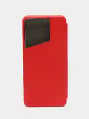 Красный чехол-книжка для Tecno Pova Neo 3 (Пова Нео 3)