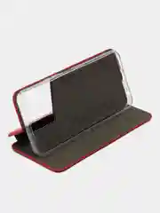 Красный чехол-книжка для Tecno Pova Neo 3 (Пова Нео 3)