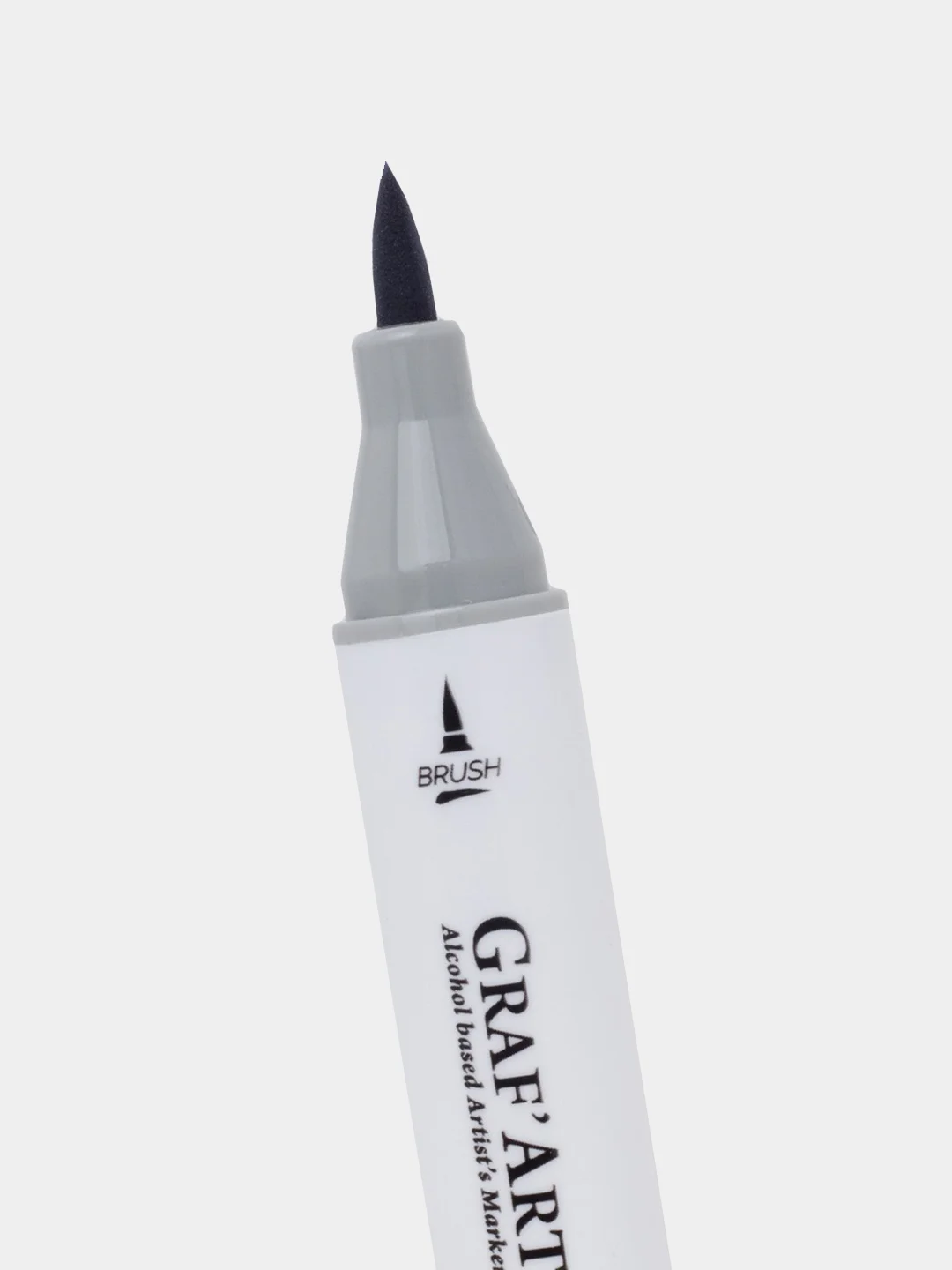 Маркер спиртовой Малевичъ GrafArt Brush, Оттенки серого, 1 шт