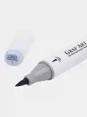 Маркер спиртовой Малевичъ GrafArt Brush, Оттенки серого, 1 шт