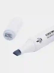 Маркер спиртовой Малевичъ GrafArt Brush, Оттенки серого, 1 шт