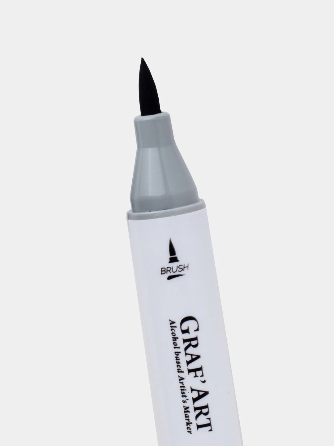 Маркер спиртовой Малевичъ GrafArt Brush, Оттенки серого, 1 шт