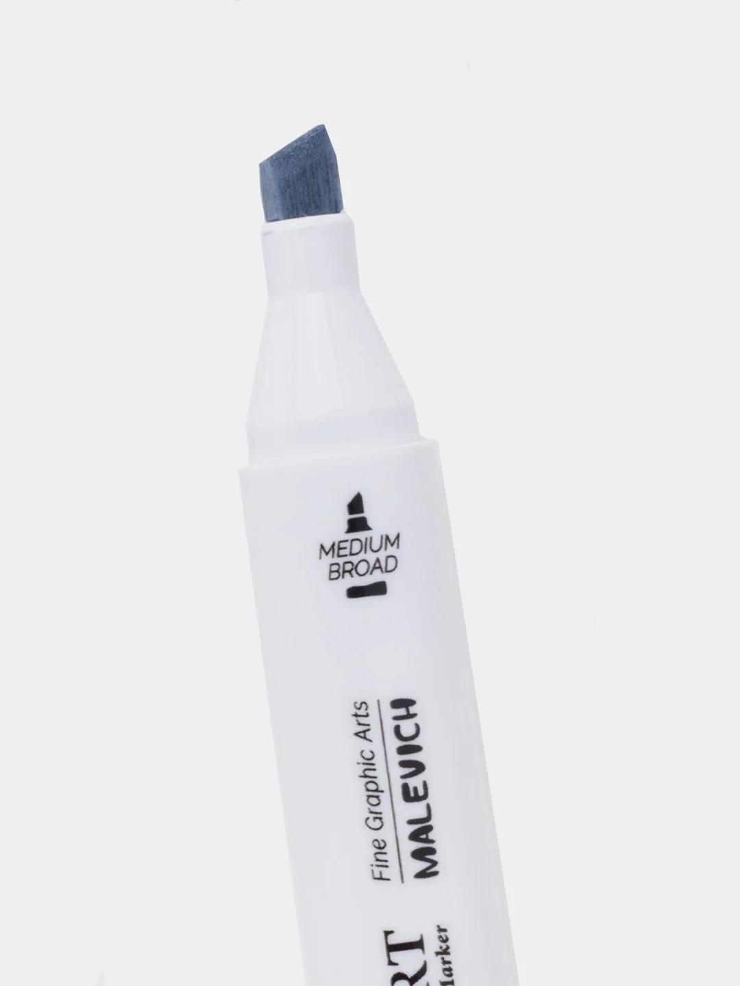 Маркер спиртовой Малевичъ GrafArt Brush, Оттенки серого, 1 шт