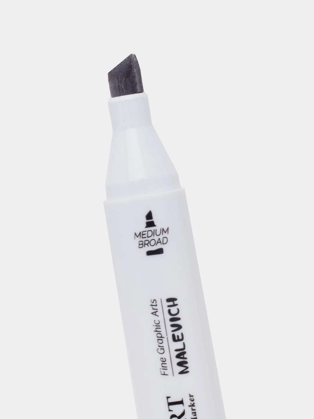Маркер спиртовой Малевичъ GrafArt Brush, Оттенки серого, 1 шт