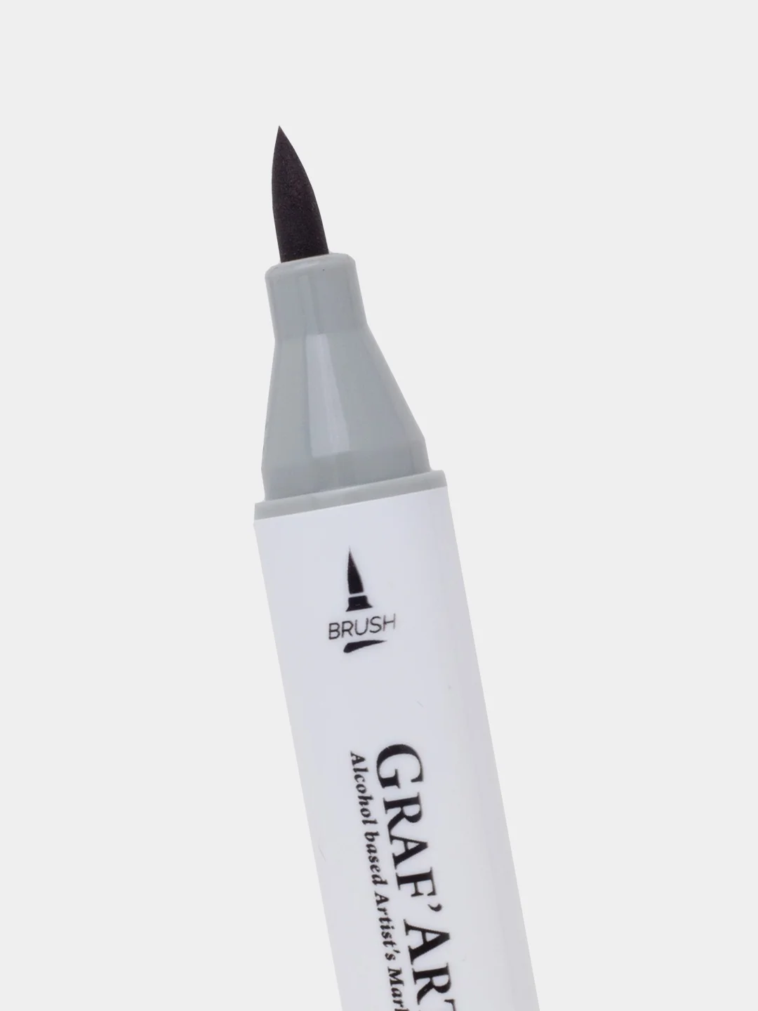 Маркер спиртовой Малевичъ GrafArt Brush, Оттенки серого, 1 шт