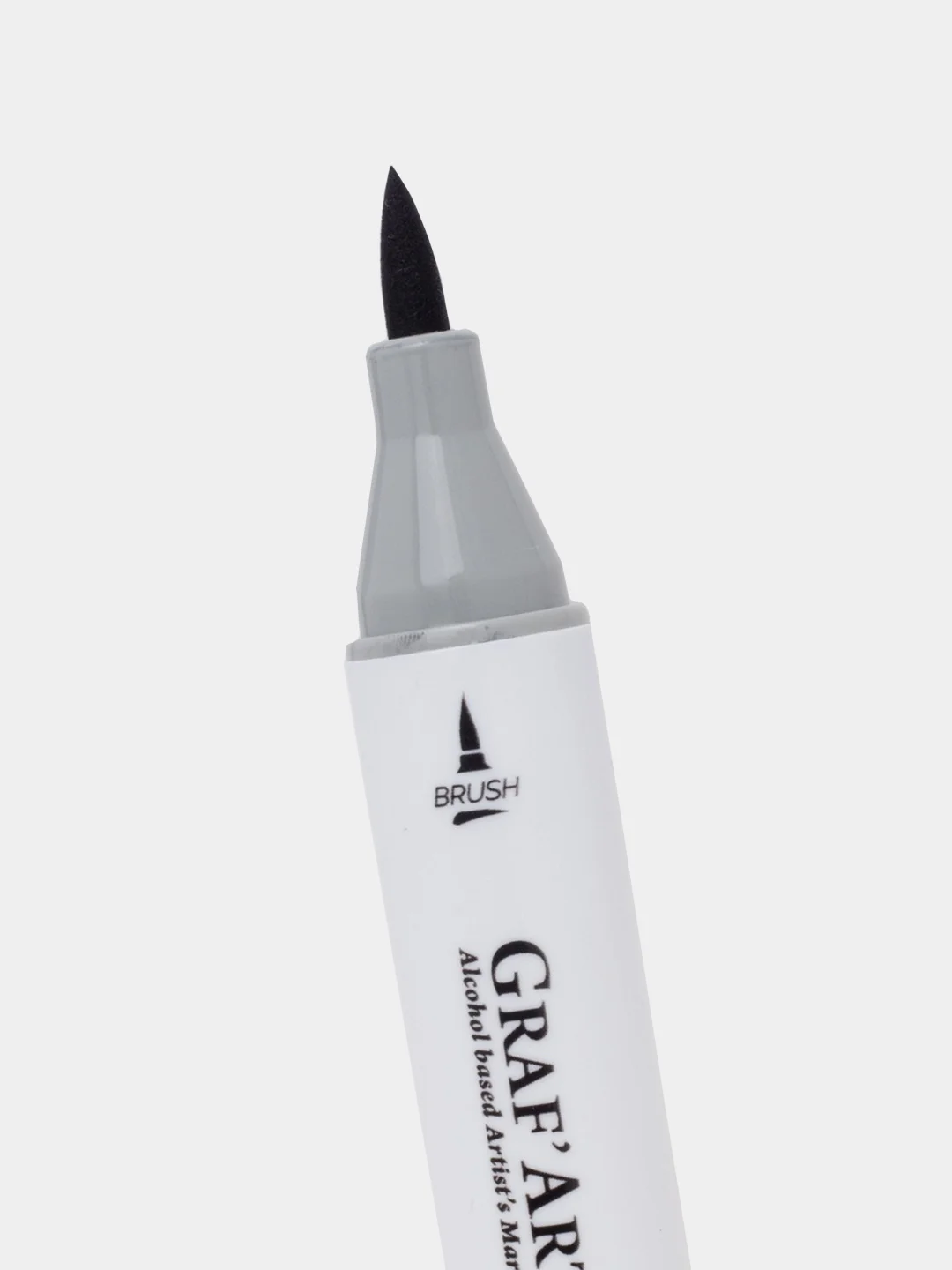 Маркер спиртовой Малевичъ GrafArt Brush, Оттенки серого, 1 шт