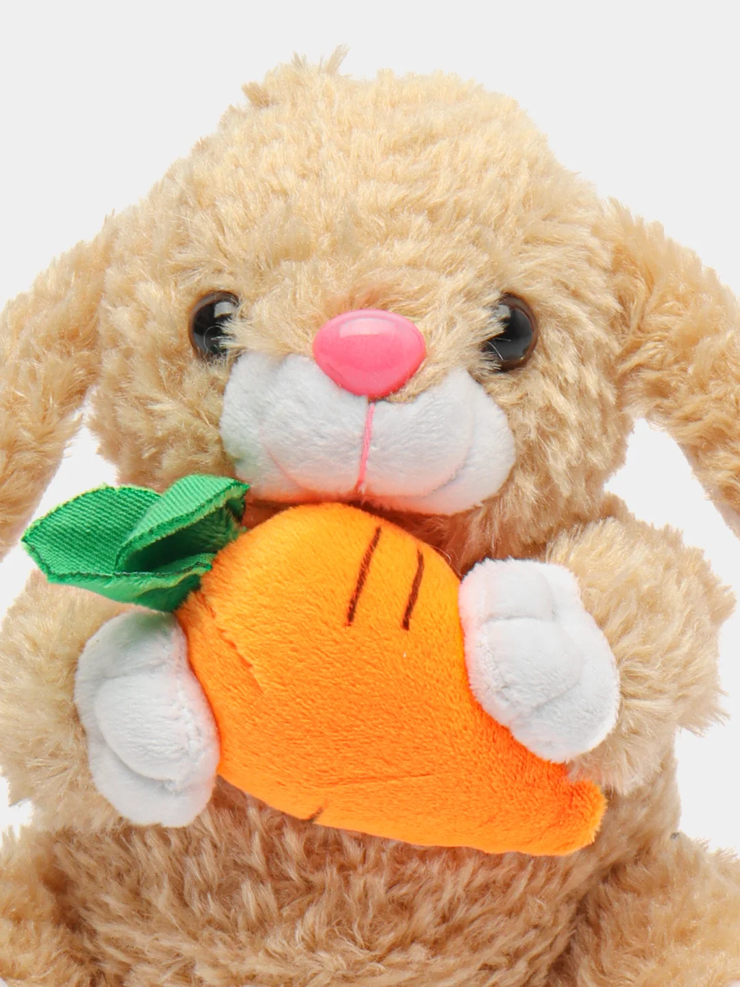 Мягкая игрушка "Кролик с морковкой", 17 см