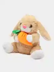 Мягкая игрушка "Кролик с морковкой", 17 см